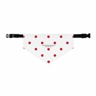 Polka Dot Pet Bandana Collar